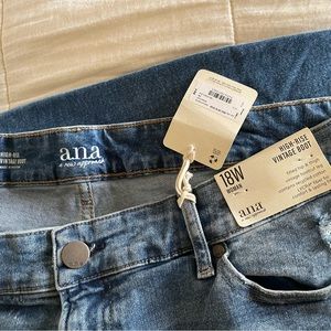 NWT - a.n.a. High Rise Vintage Bootcut Size 18W